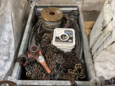 A Group of Ass't Chain and Braided Cable