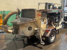 Putzmeister Trailer Mounted Concrete Pump