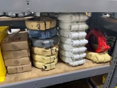 A Group of Ass't Pipe Clamps and Gaskets