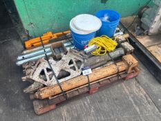 A Group of Spare Parts for Placing Booms