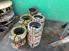 A Group of Ass't heavy-duty pipe couplings