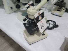 Nasco Microscope w/ Light Source (SOLD AS-IS - NO WARRANTY)