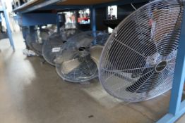 Wall Fans (4) (SOLD AS-IS - NO WARRANTY)