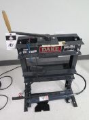 Dake Hydraulic H-Frame Press (SOLD AS-IS - NO WARRANTY)