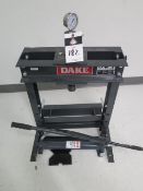 Dake Hydraulic H-Frame Press (SOLD AS-IS - NO WARRANTY)