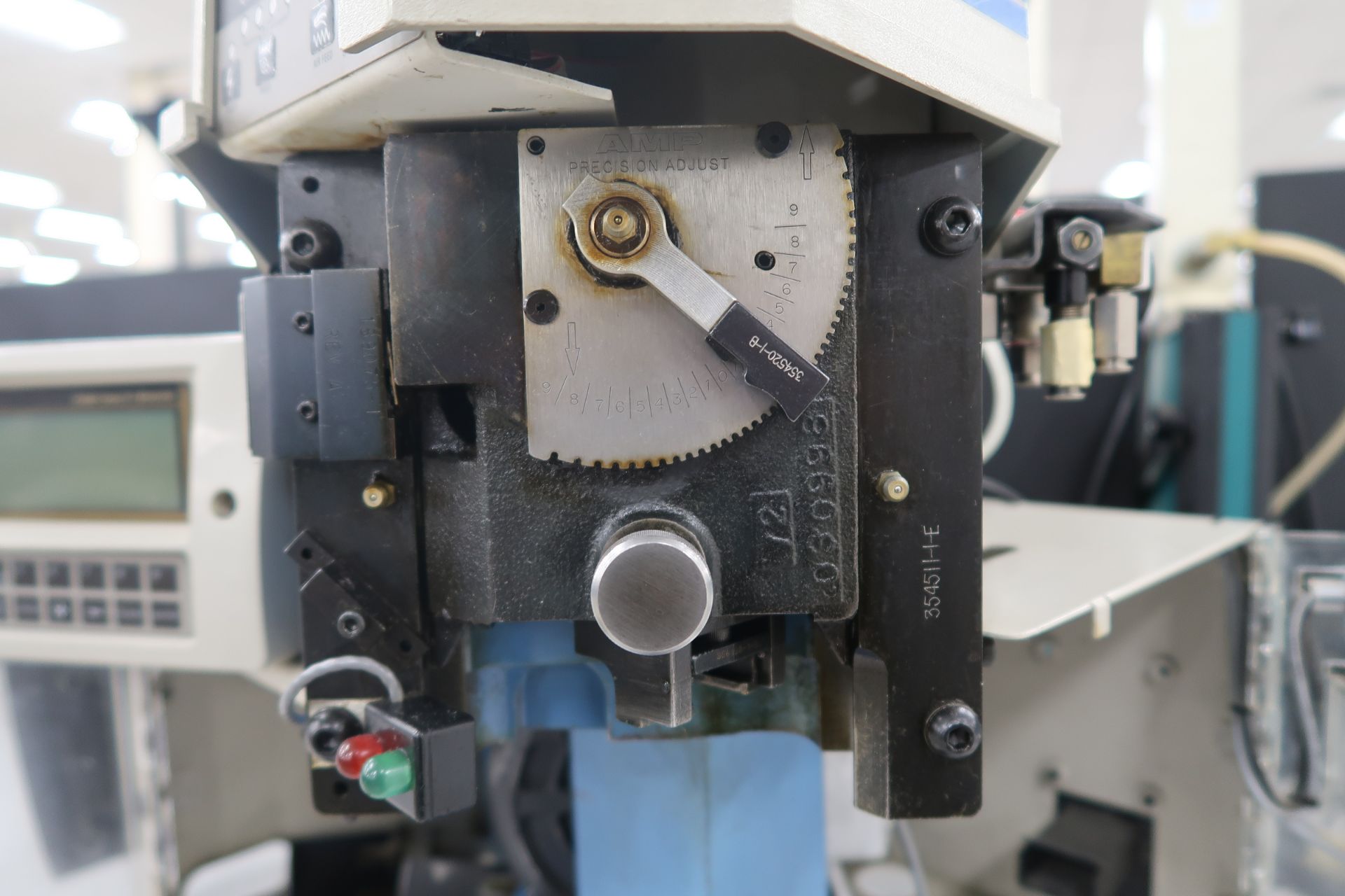AMP O-Lectric Mod. G Terminating Crimping Machine Digital Control s/n 402090 (SOLD AS-IS - NO - Image 6 of 16