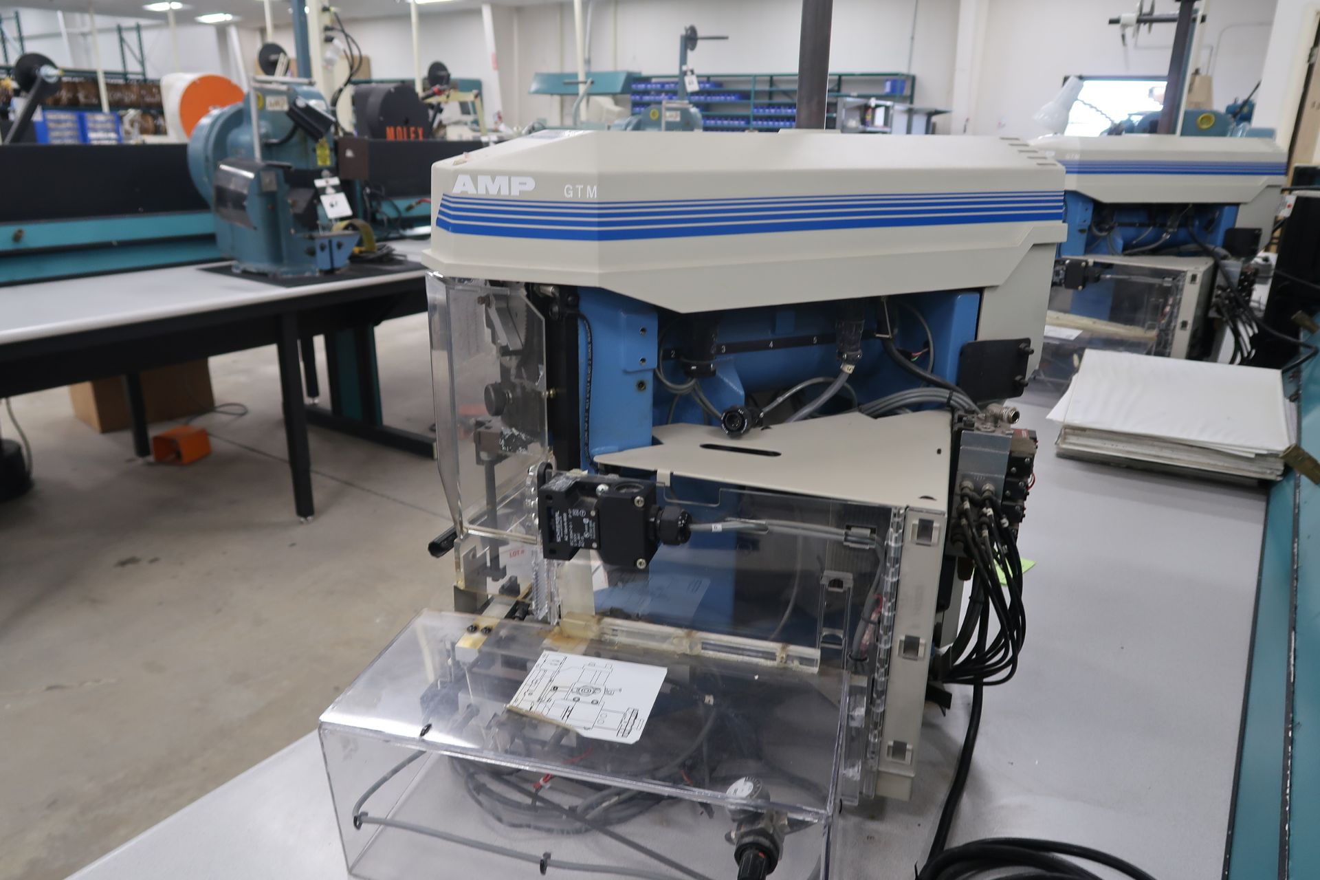 2004 AMP O-Lectric Mod. G Terminating Crimping Machine Digital Control s/n 523482 (SOLD AS-IS - NO - Image 13 of 15