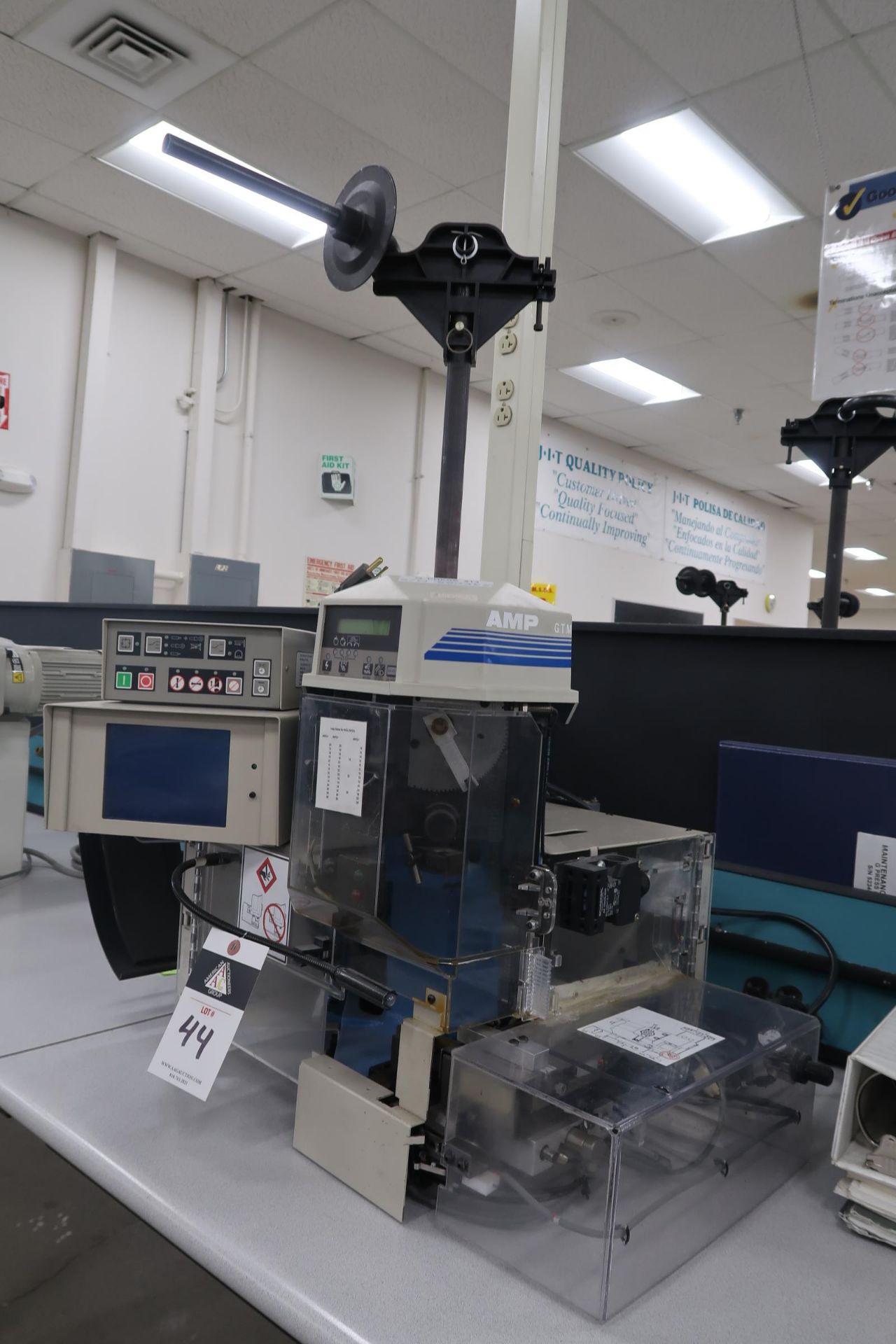 2004 AMP O-Lectric Mod. G Terminating Crimping Machine Digital Control s/n 5234814 (SOLD AS-IS - - Image 2 of 14