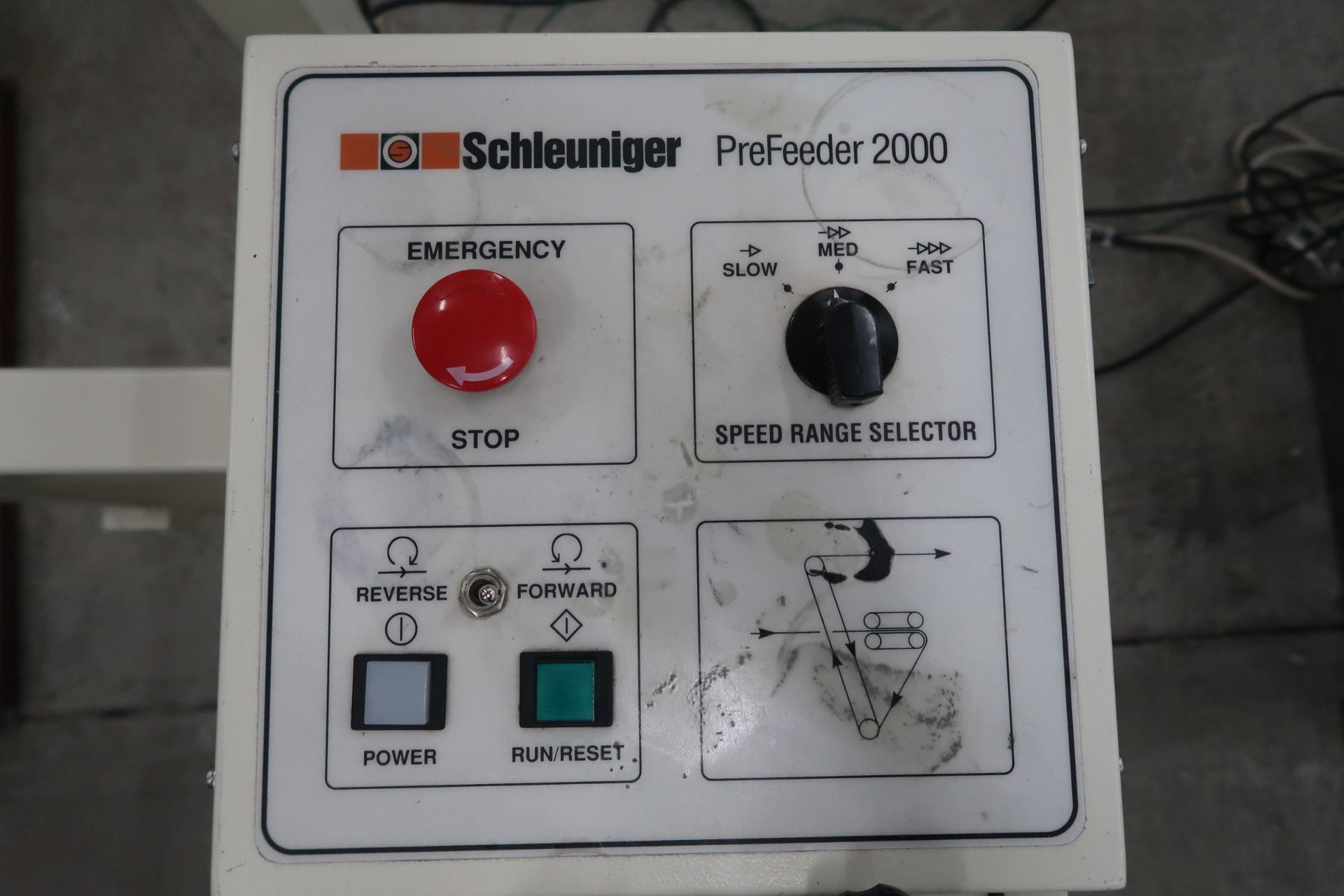 Schleuiger Universal Automatic Cutter Mod. OC3950 Schleuiger Jacket striping Machine Mod. 8300 - Image 17 of 26