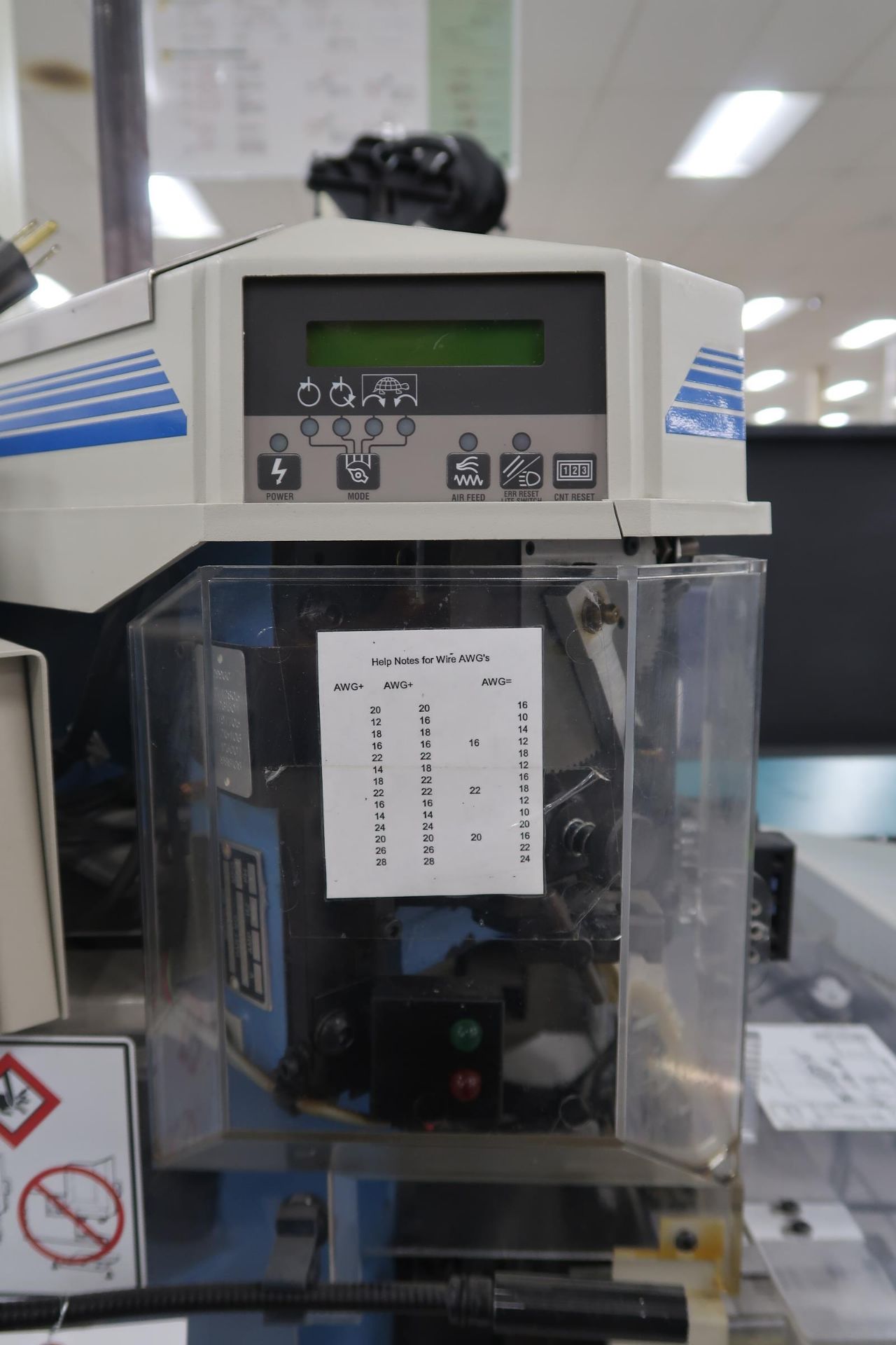 2004 AMP O-Lectric Mod. G Terminating Crimping Machine Digital Control s/n 5234814 (SOLD AS-IS - - Image 5 of 14