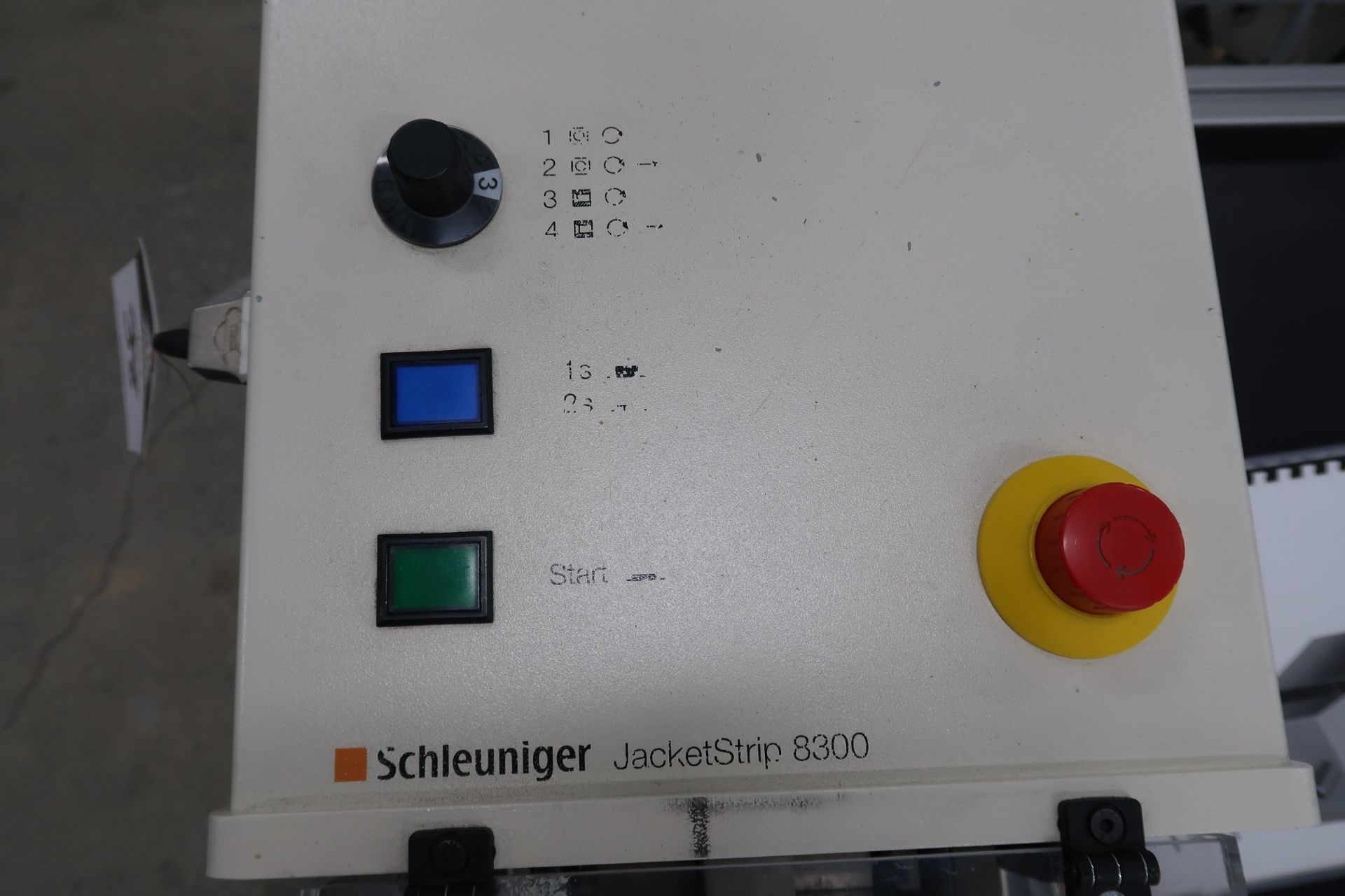 Schleuiger Universal Automatic Cutter Mod. OC3950 Schleuiger Jacket striping Machine Mod. 8300 - Image 14 of 26