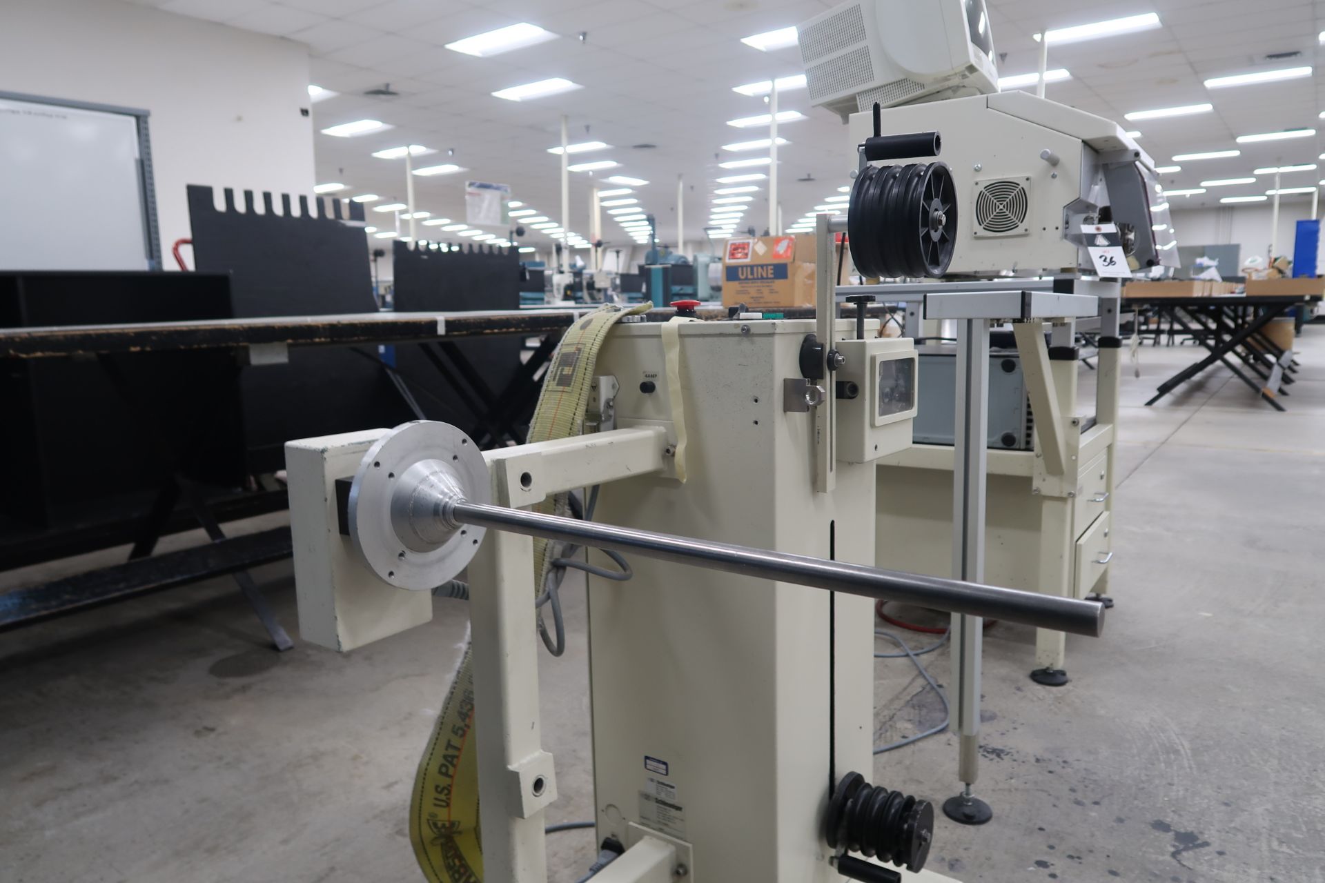 Schleuiger 9500 Power Strip w/Wire Stacke and Schleuiger PreFeeder 2000 Coil Drive (SOLD AS-IS - - Image 22 of 29