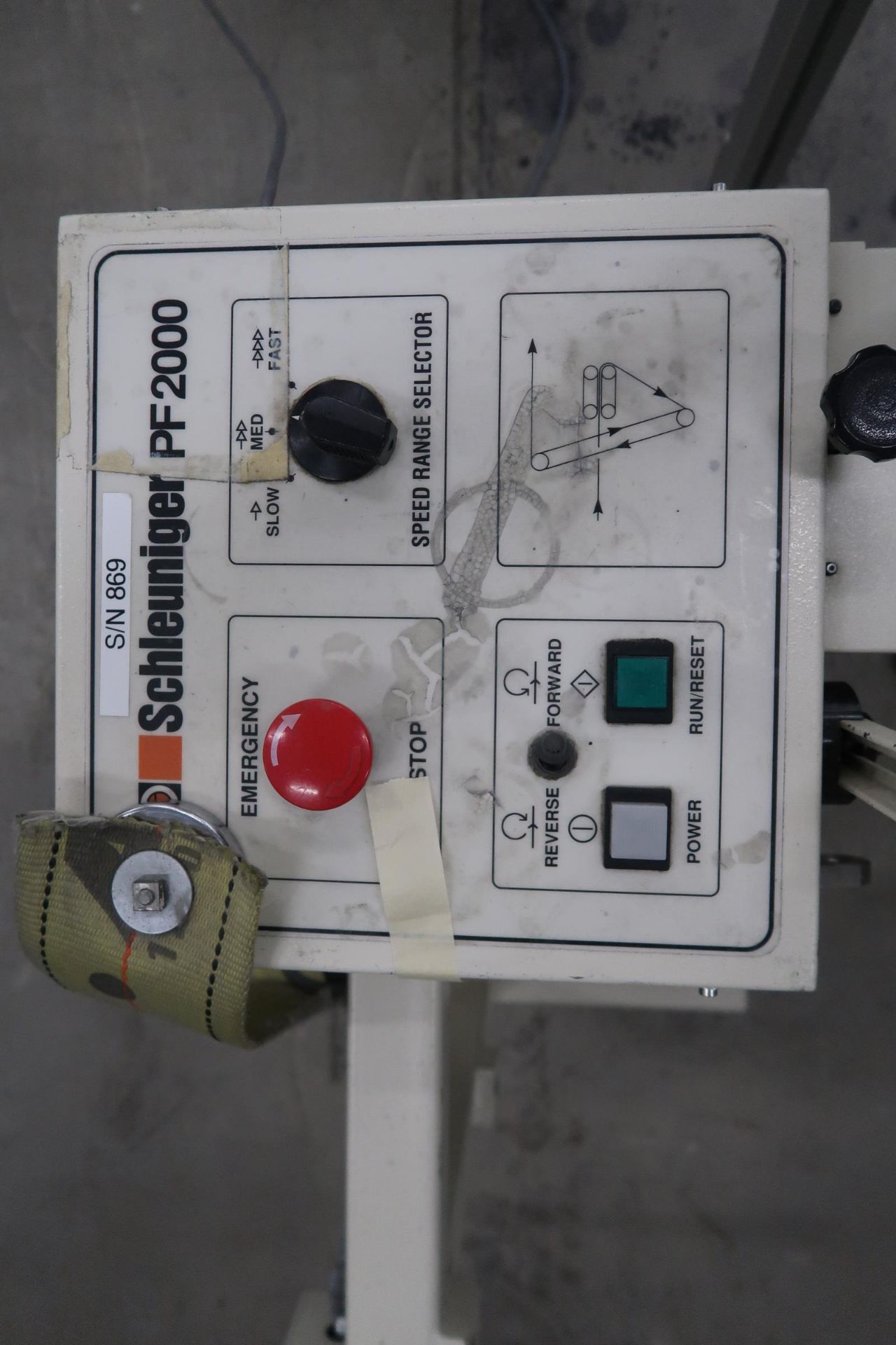 Schleuiger 9500 Power Strip w/Wire Stacke and Schleuiger PreFeeder 2000 Coil Drive (SOLD AS-IS - - Image 16 of 29