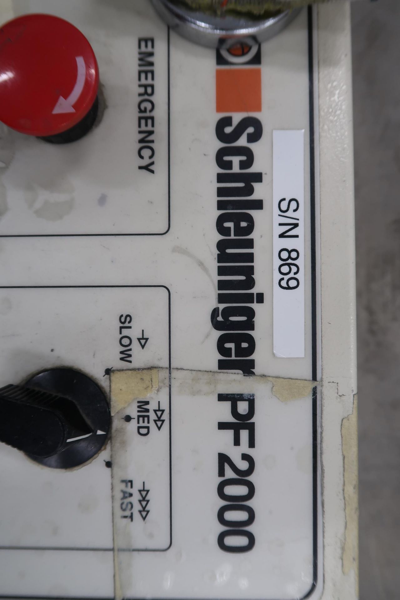 Schleuiger 9500 Power Strip w/Wire Stacke and Schleuiger PreFeeder 2000 Coil Drive (SOLD AS-IS - - Image 17 of 29