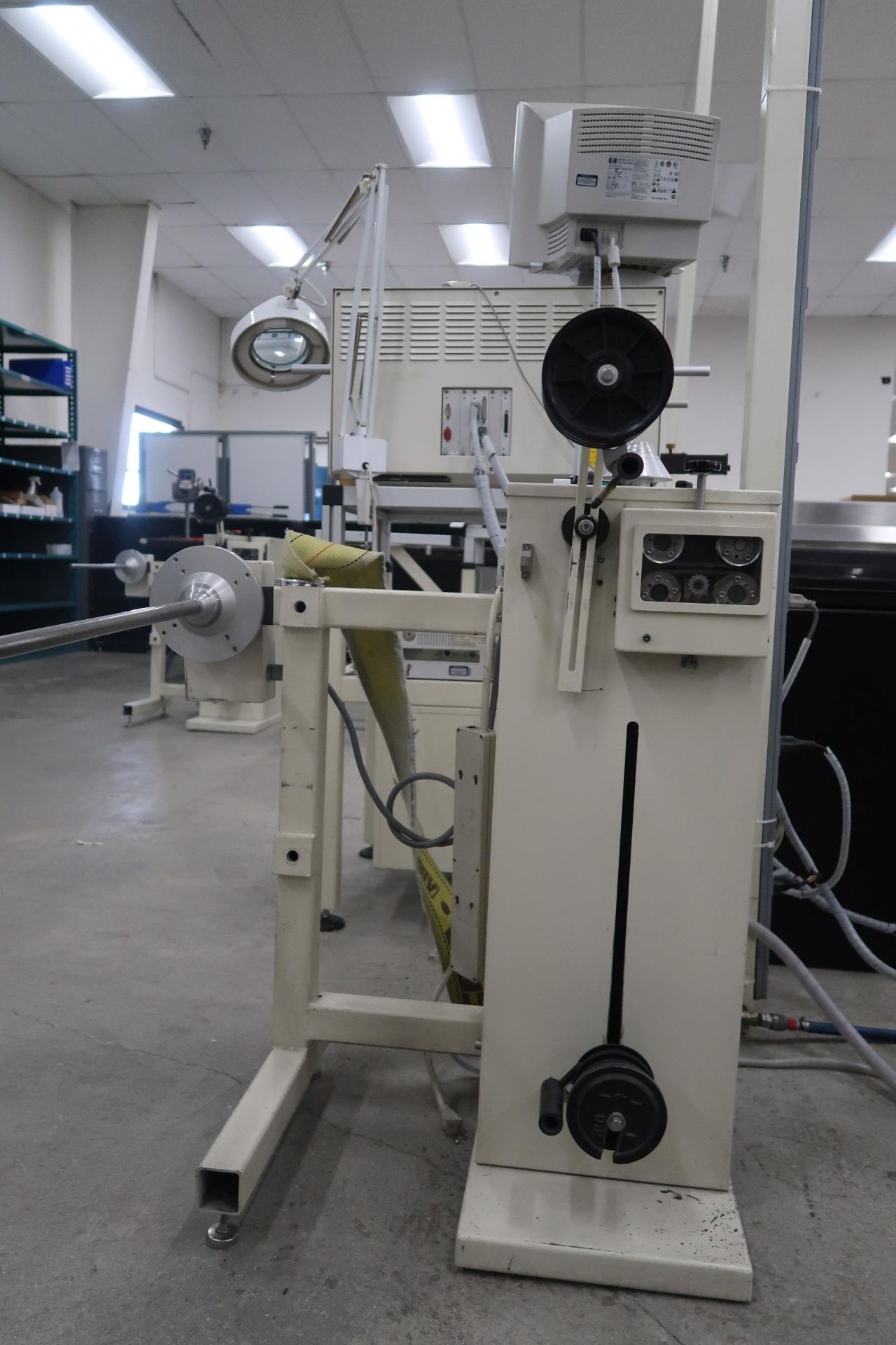 Schleuiger Universal Automatic Cutter Mod. OC3950 Schleuiger Jacket striping Machine Mod. 8300 - Image 15 of 26