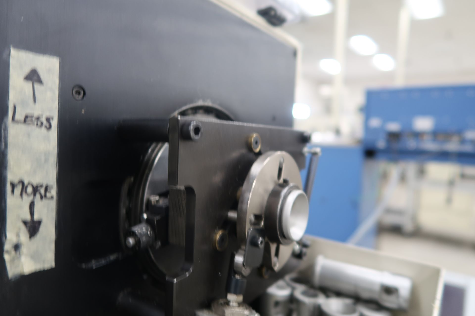 Schleuiger Universal Automatic Cutter Mod. OC3950 Schleuiger Jacket striping Machine Mod. 8300 - Image 13 of 26