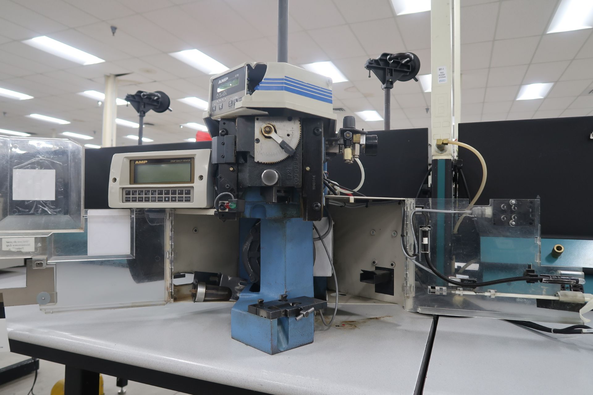 AMP O-Lectric Mod. G Terminating Crimping Machine Digital Control s/n 402090 (SOLD AS-IS - NO - Image 4 of 16