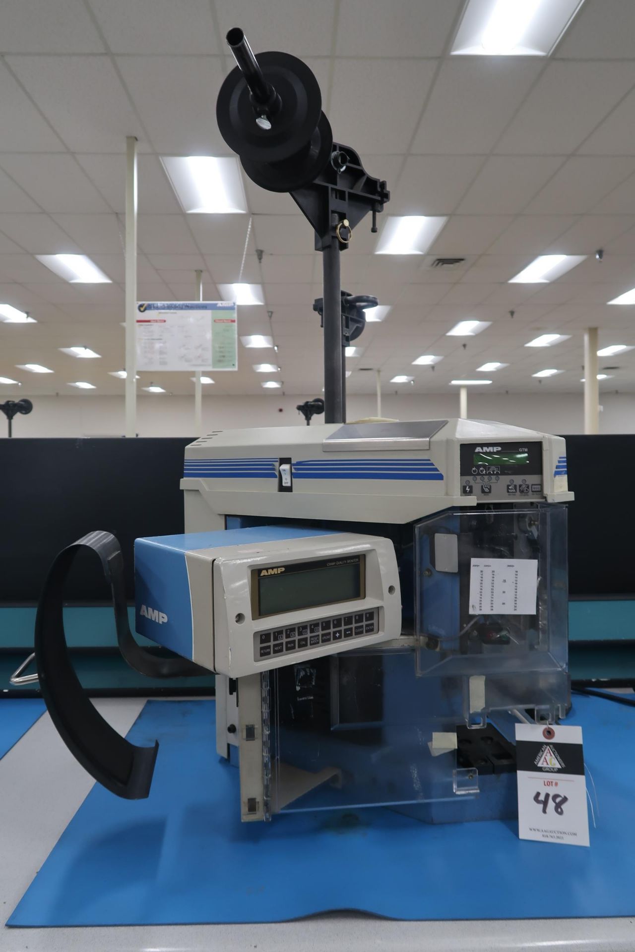 AMP O-Lectric Mod. G Terminating Crimping Machine Digital Control s/n 402243 (SOLD AS-IS - NO