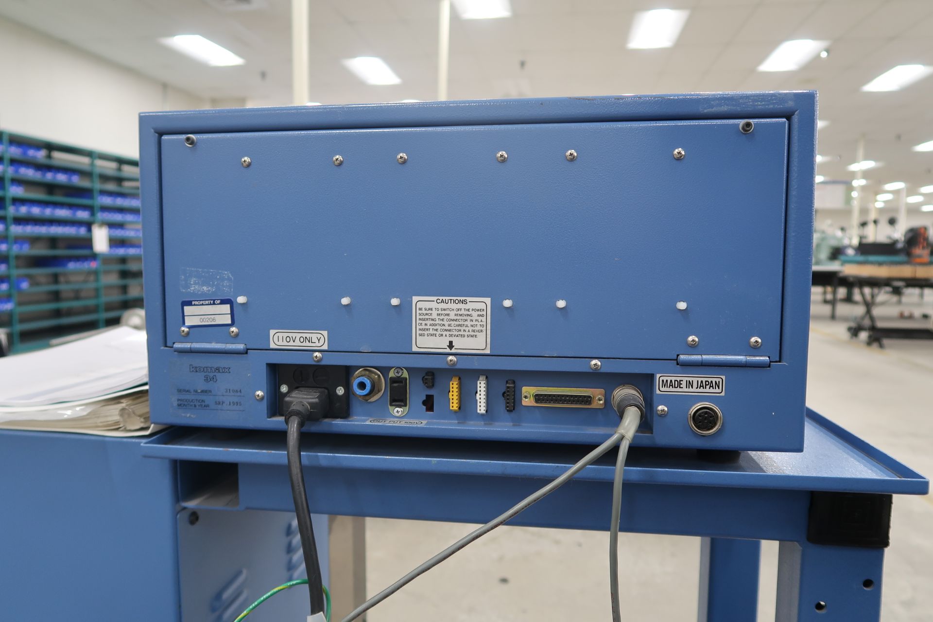 Komax 34 Wire Cut and Strip Machine S/s/n 31084 Komax 125R Feeder (SOLD AS-IS - NO WARRANTY) - Image 7 of 13
