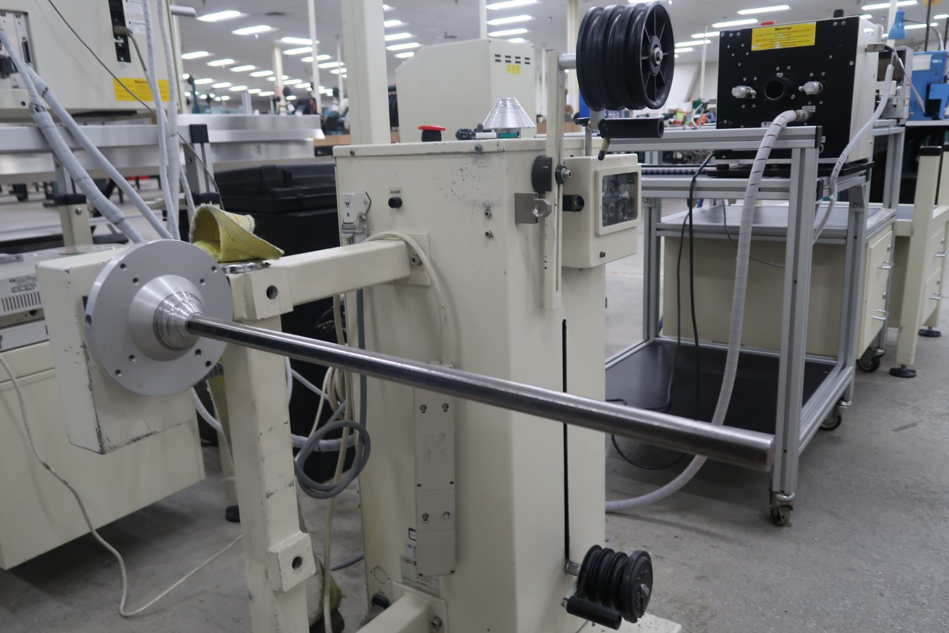 Schleuiger Universal Automatic Cutter Mod. OC3950 Schleuiger Jacket striping Machine Mod. 8300 - Image 21 of 26