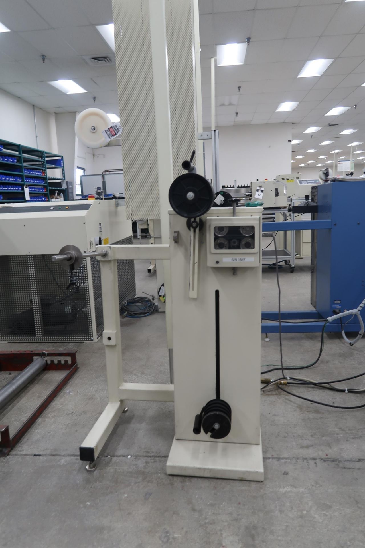 Schleuiger Universal Automatic Cutter Mod. OC3950 Schleuiger Jacket striping Machine Mod. 8300 - Image 15 of 26