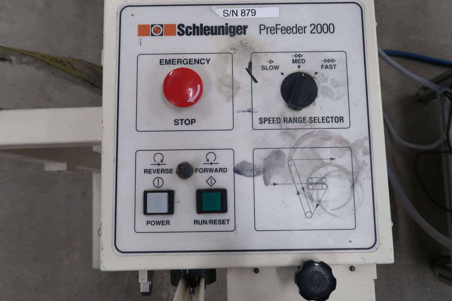 Schleuiger Universal Automatic Cutter Mod. OC3950 Schleuiger Jacket striping Machine Mod. 8300 - Image 17 of 26
