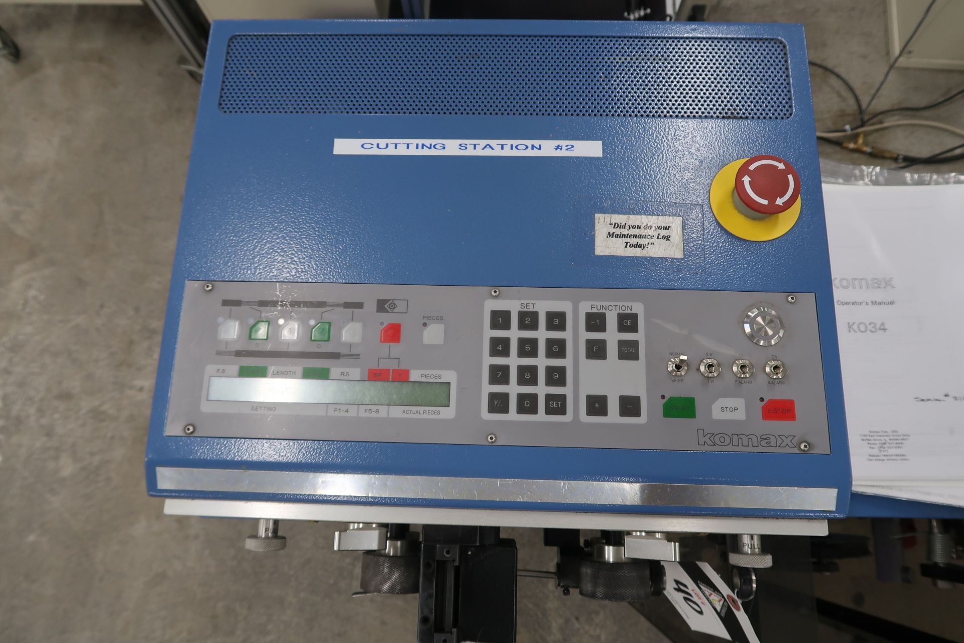 Komax 34 Wire Cut and Strip Machine S/s/n 31084 Komax 125R Feeder (SOLD AS-IS - NO WARRANTY) - Image 6 of 13