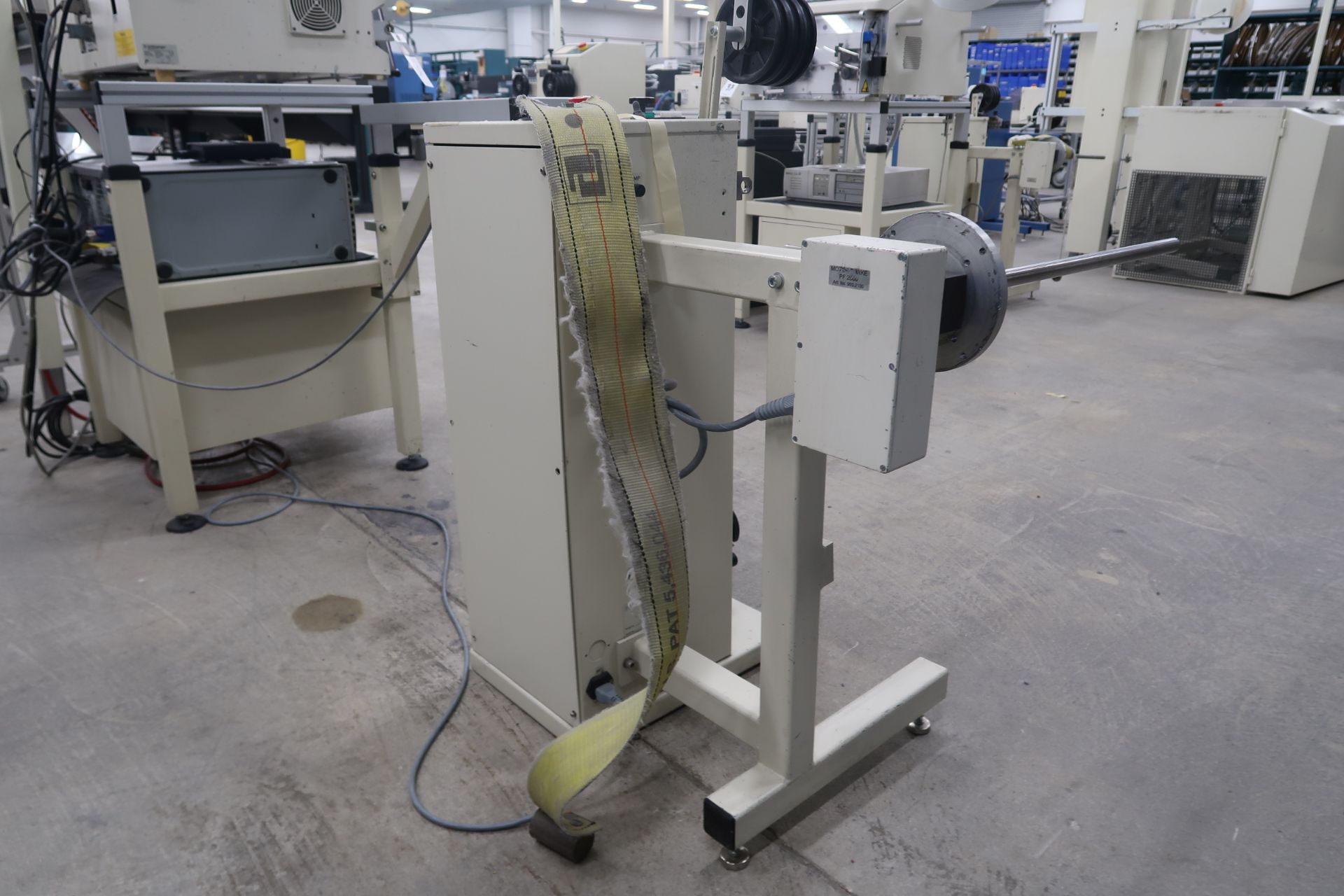 Schleuiger 9500 Power Strip w/Wire Stacke and Schleuiger PreFeeder 2000 Coil Drive (SOLD AS-IS - - Image 23 of 29