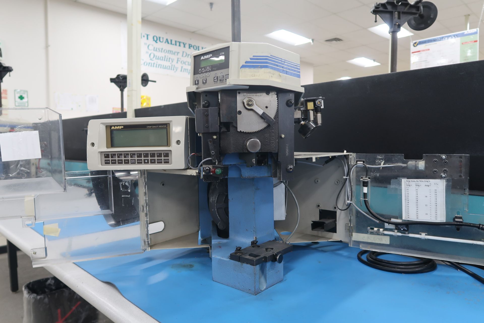 AMP O-Lectric Mod. G Terminating Crimping Machine Digital Control s/n 402243 (SOLD AS-IS - NO - Image 5 of 15