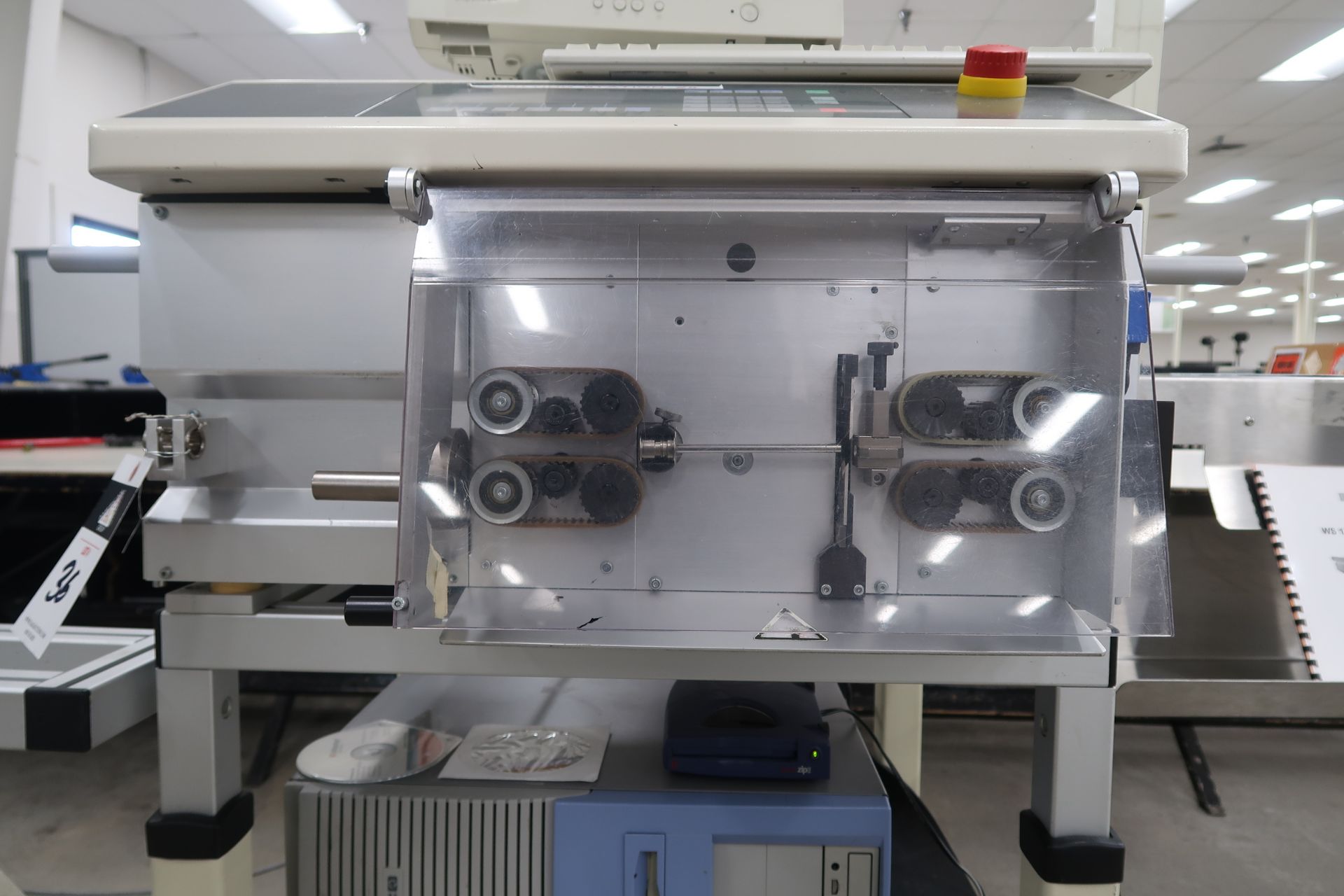 Schleuiger 9500 Power Strip w/Wire Stacke and Schleuiger PreFeeder 2000 Coil Drive (SOLD AS-IS - - Image 8 of 29