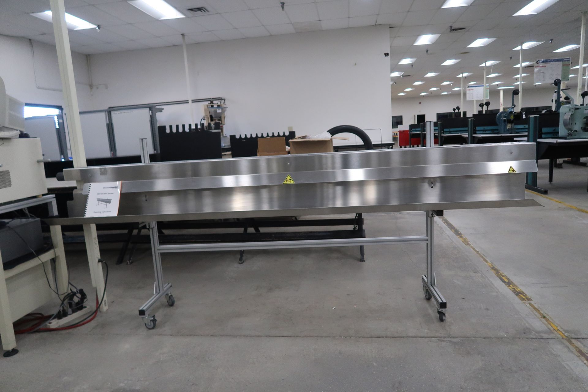 Schleuiger 9500 Power Strip w/Wire Stacke and Schleuiger PreFeeder 2000 Coil Drive (SOLD AS-IS - - Image 25 of 29