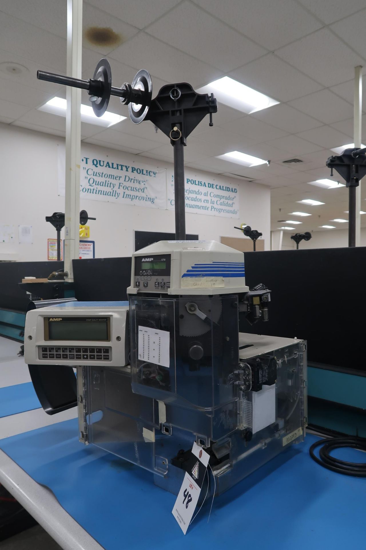 AMP O-Lectric Mod. G Terminating Crimping Machine Digital Control s/n 402243 (SOLD AS-IS - NO - Image 2 of 15