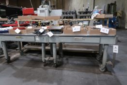 Work table with Casters (2) (SOLD AS-IS - NO WARRANTY)