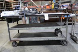 Welding Table 65"x34"x34" with Casters (SOLD AS-IS - NO WARRANTY)