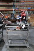 Milwaukee Abrasive Saw and 5" Vise (SOLD AS-IS - NO WARRANTY)