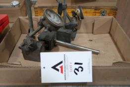 Magnetic Satands with dial Indicators (SOLD AS-IS - NO WARRANTY)