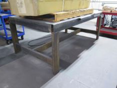 Metal Table 90"x52"x 35" (SOLD AS-IS - NO WARRANTY)