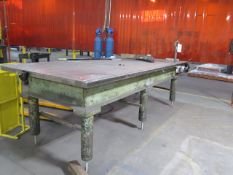 Welding Table 120"x48"x37" x 2.5" (SOLD AS-IS - NO WARRANTY)