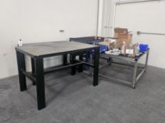 Metal Tables (4) (SOLD AS-IS - NO WARRANTY)