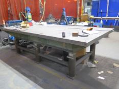 Welding Table 120"x60"x35" x2 3/4" (SOLD AS-IS - NO WARRANTY)