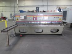 Accurshear 625010, 10Ft x .25" Hydraulic Power Shear w/ Squaring Arm, FOPBG s/n 625010 (SOLD