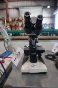Cynmar Binocular Compound Laboratory Microscope. (SOLD AS-IS - NO WARRANTY)
