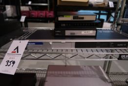 Simetrix Juniper 8 DigitalSignal Processor, Luxul 8 Port switch,D-Ling Router (SOLD AS-IS - NO WARRA