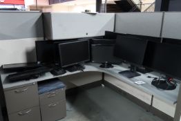 Dell, Noc, HP Computer Monitors (13) (SOLD AS-IS - NO WARRANTY)