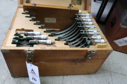 Mitutoyo 0-1", 1-2", 2-3", 3-4", 4-5", 5-6", 6-7", 7-8", 8-9", 9-10", 10-11", 11-12" Micrometer