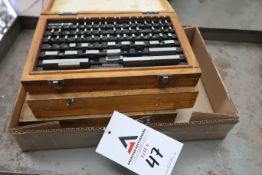 Import Gage Block Set, Incomplete(3) (SOLD AS-IS - NO WARRANTY)