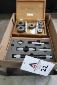 Browne & Sharp Bore Micrometers, Mitutoyo Tubular Inside Micrometer Set (2) (SOLD AS-IS - NO