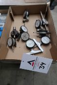 Mitutoyo, Fedral, Assorted Dial Indicators (10) (SOLD AS-IS - NO WARRANTY)