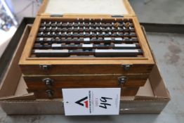 Import Gage Block Set, Incomplete(3) (SOLD AS-IS - NO WARRANTY)