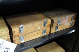 Import Pin Gage Sets Incomplete (6) (SOLD AS-IS - NO WARRANTY)